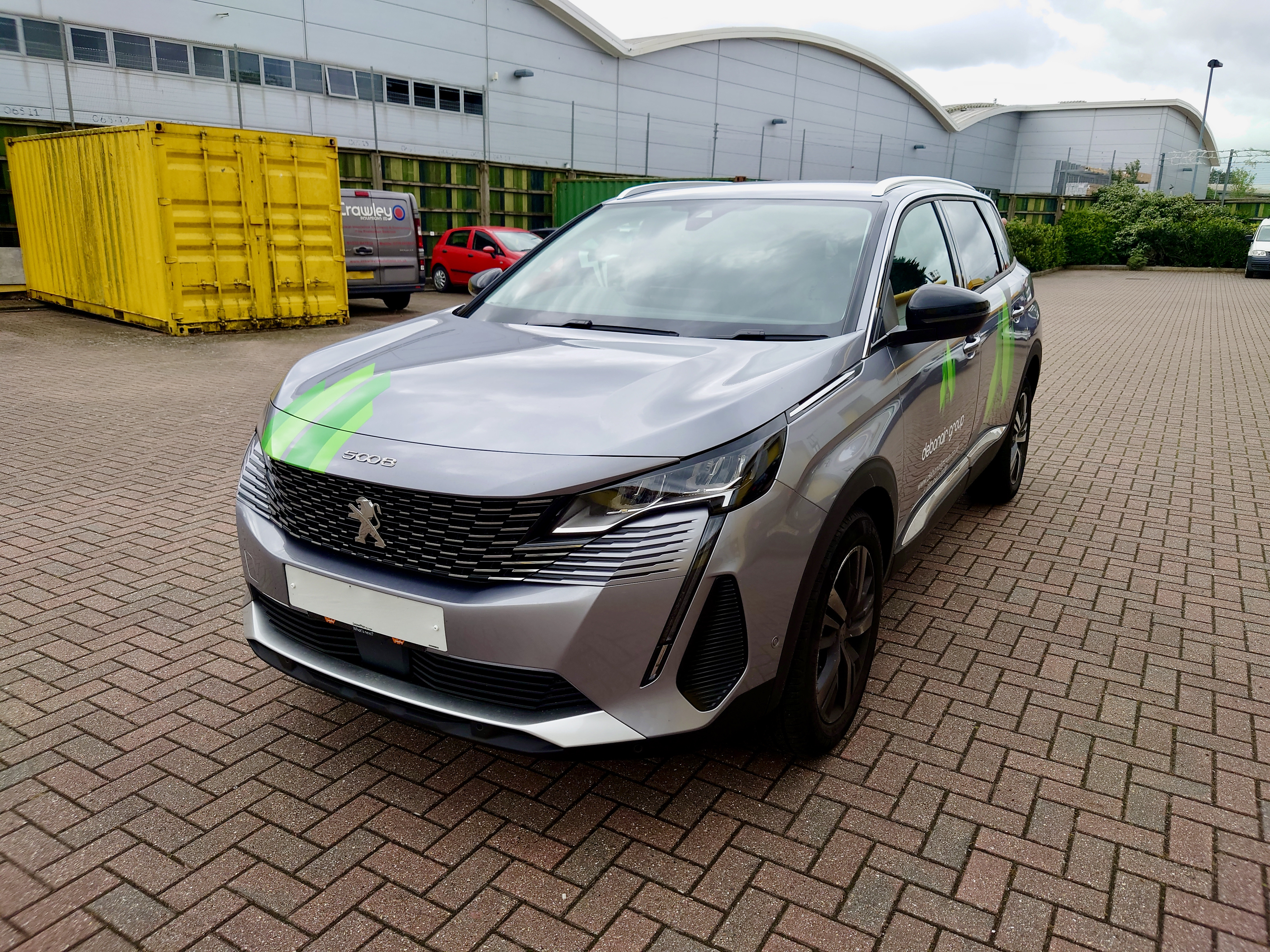 Peugeot 5008 Wrapped in Ashford in car wrap emotion wraps